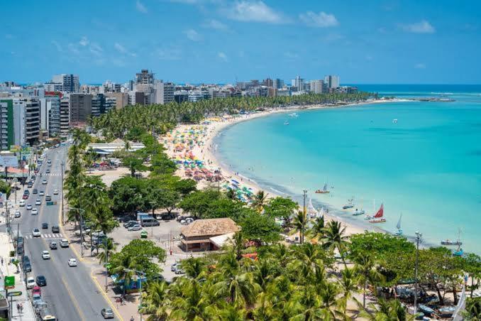 Apartamento Top A Beira-Mar Na Pajucara - Maceio Exterior photo